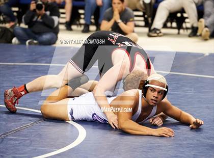 Thumbnail 3 in 1A/2A NCHSAA Wrestling Championships photogallery.