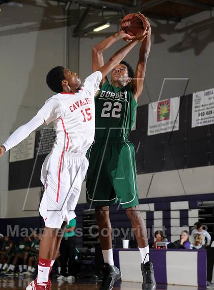 Thumbnail 2 in Dorsey vs. Cleveland (St. Hope Elite Hoops Classic) photogallery.