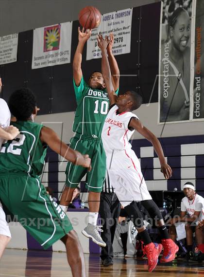 Thumbnail 1 in Dorsey vs. Cleveland (St. Hope Elite Hoops Classic) photogallery.