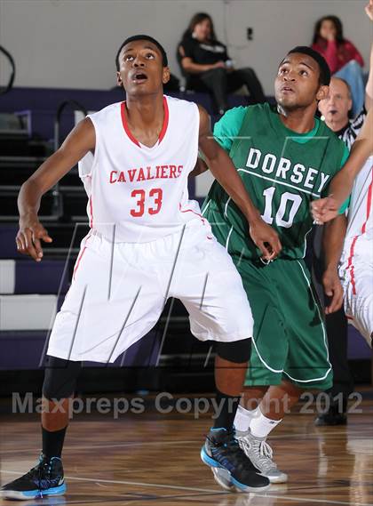 Thumbnail 1 in Dorsey vs. Cleveland (St. Hope Elite Hoops Classic) photogallery.