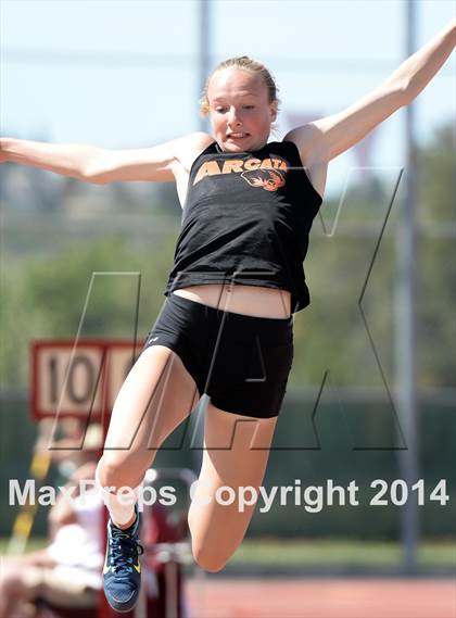 Thumbnail 3 in Redwood Meet of Champions NCS Championships (Girls Field Events) photogallery.