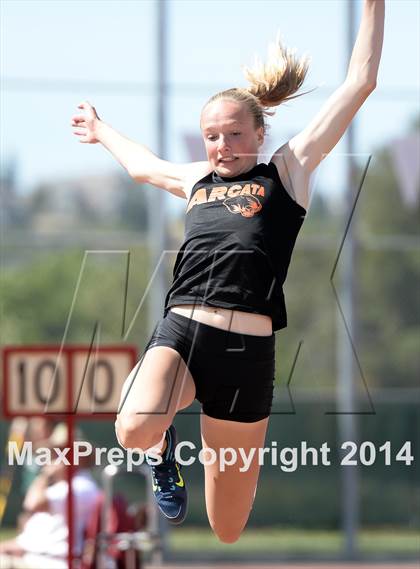 Thumbnail 2 in Redwood Meet of Champions NCS Championships (Girls Field Events) photogallery.