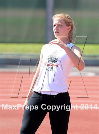 Thumbnail 1 in Redwood Meet of Champions NCS Championships (Girls Field Events) photogallery.
