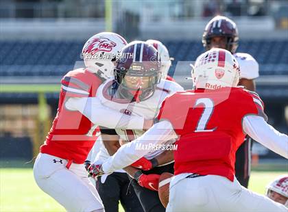 Thumbnail 1 in Reeds Spring vs. Cardinal Ritter College Prep (MSHSAA Class 3 Championship) photogallery.