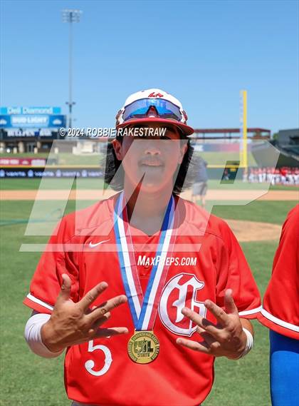 Thumbnail 2 in Lovejoy vs. Grapevine (UIL 5A Baseball Final Medal Ceremony) photogallery.
