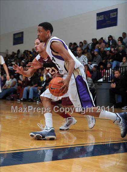 Thumbnail 1 in Christian Faith Center Academy vs. West Oaks (MLK Basketball Classic) photogallery.