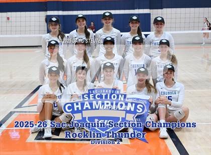 Thumbnail 2 in Woodcreek vs. Rocklin (CIF SJS D2 Final) photogallery.