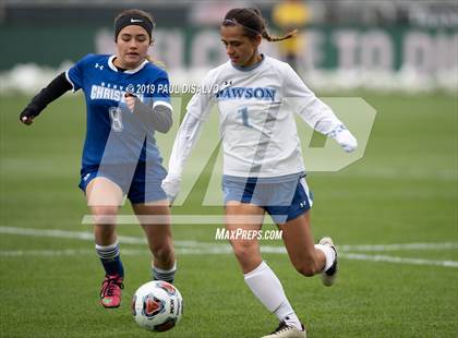 Thumbnail 3 in Dawson School vs. Denver Christian (CHSAA 2A State Final) photogallery.