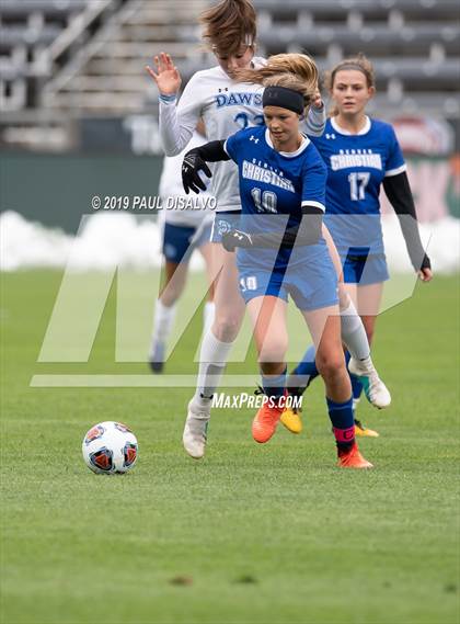 Thumbnail 1 in Dawson School vs. Denver Christian (CHSAA 2A State Final) photogallery.