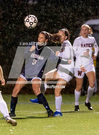 Thumbnail 1 in Wellesley @ Needham (MIAA Division1 South Quarter Final) photogallery.