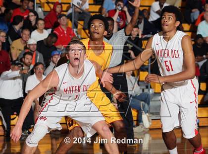 Thumbnail 2 in Wesleyan Christian Academy vs. Mater Dei (City of Palms Classic) photogallery.