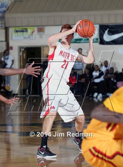 Thumbnail 1 in Wesleyan Christian Academy vs. Mater Dei (City of Palms Classic) photogallery.