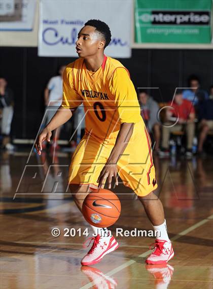 Thumbnail 2 in Wesleyan Christian Academy vs. Mater Dei (City of Palms Classic) photogallery.