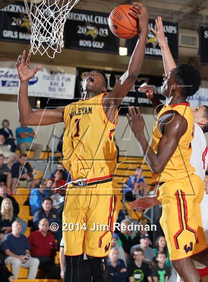 Thumbnail 3 in Wesleyan Christian Academy vs. Mater Dei (City of Palms Classic) photogallery.