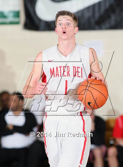 Thumbnail 3 in Wesleyan Christian Academy vs. Mater Dei (City of Palms Classic) photogallery.