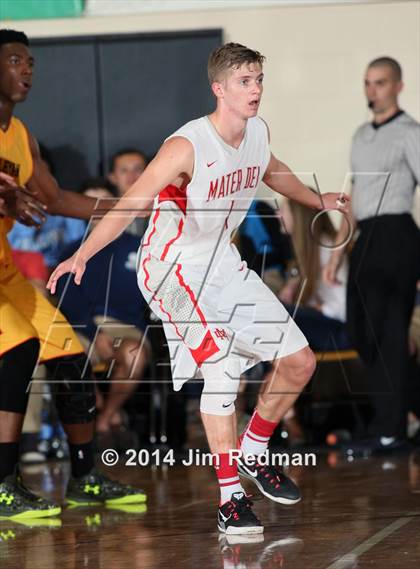 Thumbnail 1 in Wesleyan Christian Academy vs. Mater Dei (City of Palms Classic) photogallery.