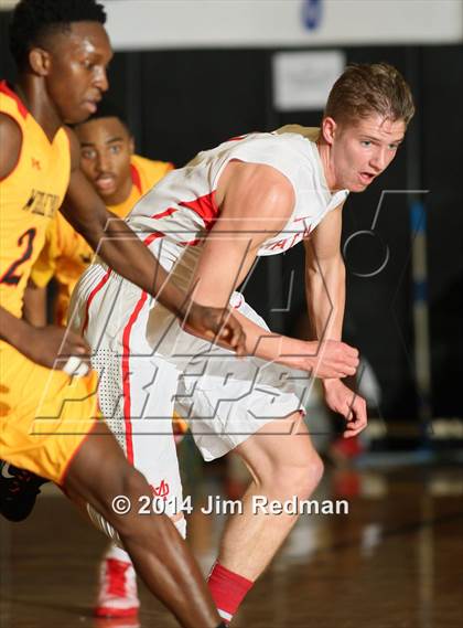 Thumbnail 1 in Wesleyan Christian Academy vs. Mater Dei (City of Palms Classic) photogallery.