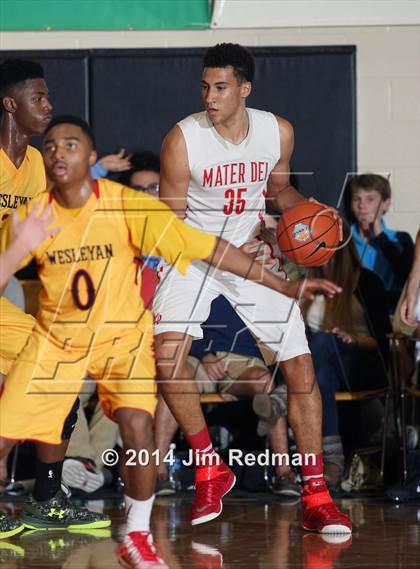 Thumbnail 2 in Wesleyan Christian Academy vs. Mater Dei (City of Palms Classic) photogallery.