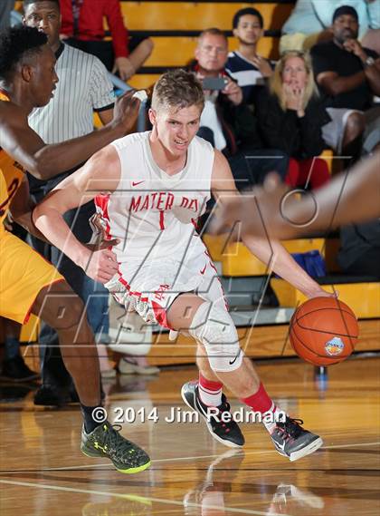 Thumbnail 2 in Wesleyan Christian Academy vs. Mater Dei (City of Palms Classic) photogallery.