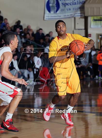 Thumbnail 2 in Wesleyan Christian Academy vs. Mater Dei (City of Palms Classic) photogallery.