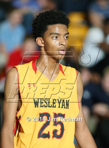 Thumbnail 1 in Wesleyan Christian Academy vs. Mater Dei (City of Palms Classic) photogallery.