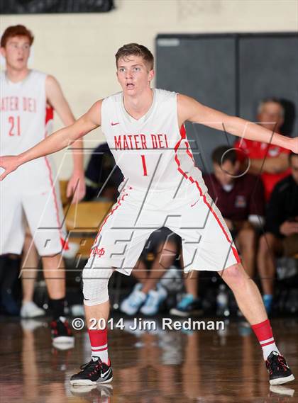 Thumbnail 3 in Wesleyan Christian Academy vs. Mater Dei (City of Palms Classic) photogallery.