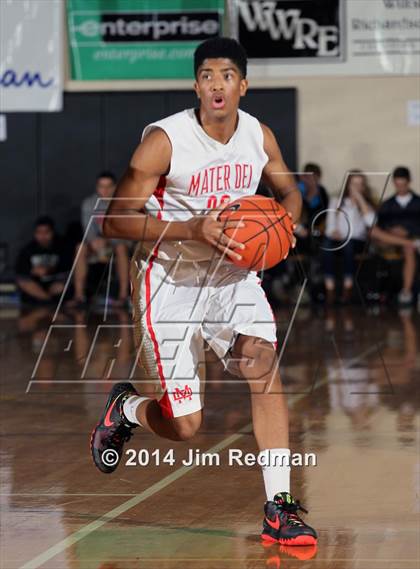 Thumbnail 2 in Wesleyan Christian Academy vs. Mater Dei (City of Palms Classic) photogallery.