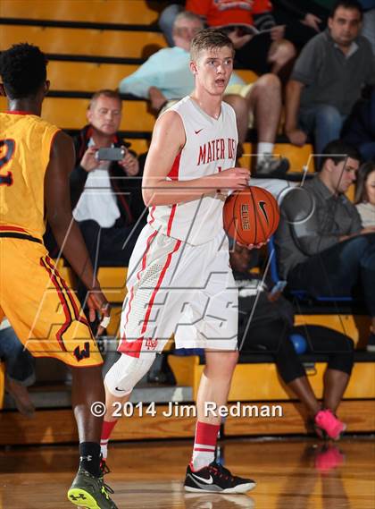 Thumbnail 1 in Wesleyan Christian Academy vs. Mater Dei (City of Palms Classic) photogallery.