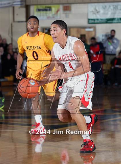Thumbnail 2 in Wesleyan Christian Academy vs. Mater Dei (City of Palms Classic) photogallery.