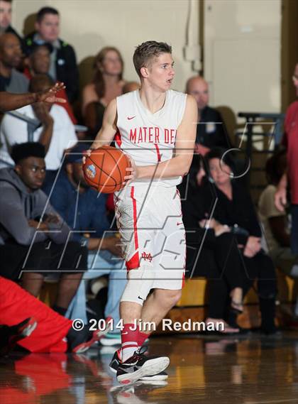 Thumbnail 1 in Wesleyan Christian Academy vs. Mater Dei (City of Palms Classic) photogallery.
