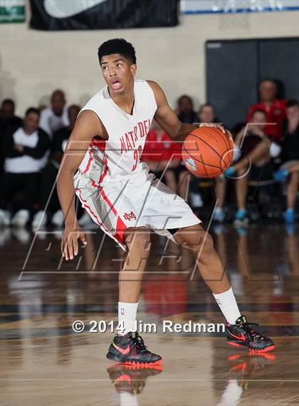 Thumbnail 3 in Wesleyan Christian Academy vs. Mater Dei (City of Palms Classic) photogallery.