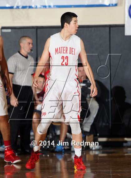 Thumbnail 2 in Wesleyan Christian Academy vs. Mater Dei (City of Palms Classic) photogallery.