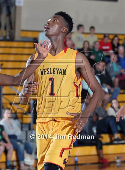 Thumbnail 3 in Wesleyan Christian Academy vs. Mater Dei (City of Palms Classic) photogallery.