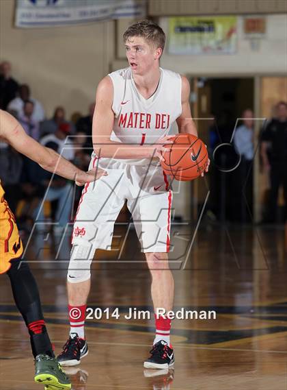 Thumbnail 2 in Wesleyan Christian Academy vs. Mater Dei (City of Palms Classic) photogallery.