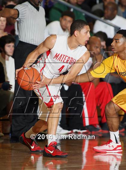 Thumbnail 3 in Wesleyan Christian Academy vs. Mater Dei (City of Palms Classic) photogallery.