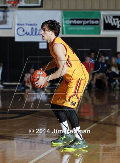 Thumbnail 1 in Wesleyan Christian Academy vs. Mater Dei (City of Palms Classic) photogallery.