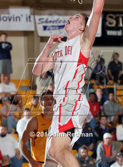 Thumbnail 1 in Wesleyan Christian Academy vs. Mater Dei (City of Palms Classic) photogallery.