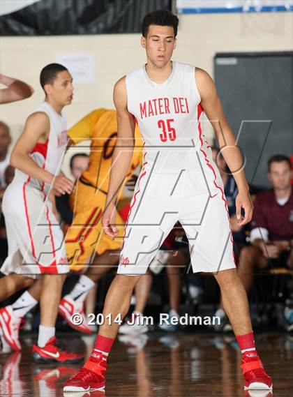 Thumbnail 3 in Wesleyan Christian Academy vs. Mater Dei (City of Palms Classic) photogallery.