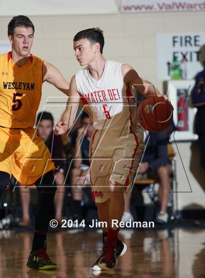 Thumbnail 2 in Wesleyan Christian Academy vs. Mater Dei (City of Palms Classic) photogallery.