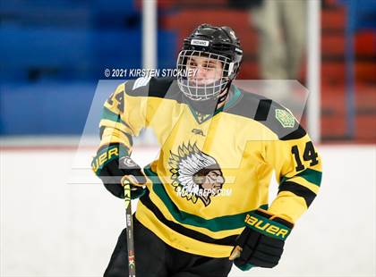 Thumbnail 2 in Lane Tech vs. Chicago Romans (Lane Tech Senior Night) photogallery.