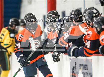 Thumbnail 2 in Lane Tech vs. Chicago Romans (Lane Tech Senior Night) photogallery.