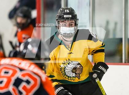 Thumbnail 2 in Lane Tech vs. Chicago Romans (Lane Tech Senior Night) photogallery.