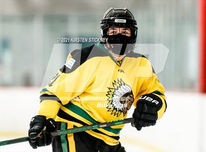 Thumbnail 2 in Lane Tech vs. Chicago Romans (Lane Tech Senior Night) photogallery.