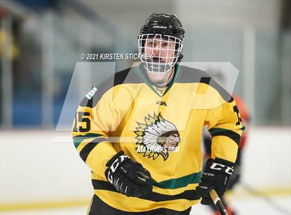 Thumbnail 2 in Lane Tech vs. Chicago Romans (Lane Tech Senior Night) photogallery.
