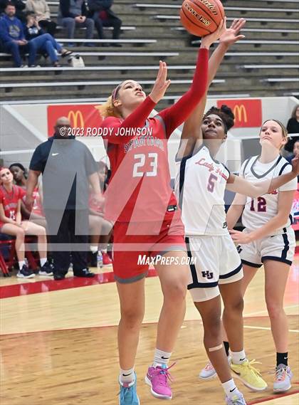 Thumbnail 2 in Hardin Jefferson vs Cypress Lake (McDonald's Texas Invitational) photogallery.