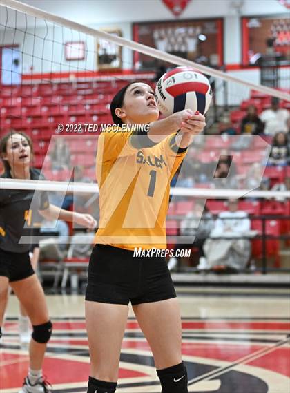 Thumbnail 2 in Salem vs. Hackett (AAA 3A State Playoffs 1st round) photogallery.