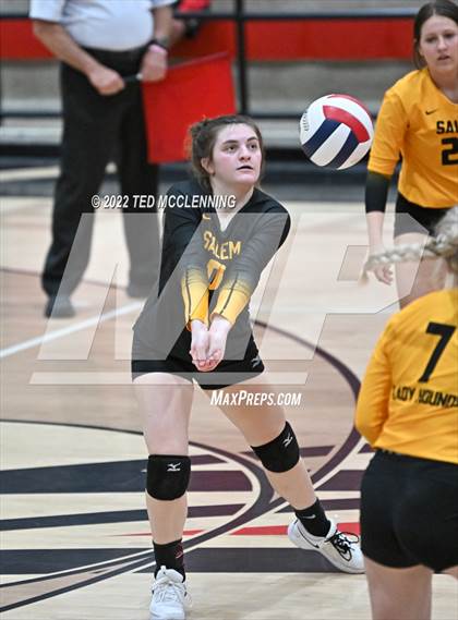 Thumbnail 1 in Salem vs. Hackett (AAA 3A State Playoffs 1st round) photogallery.