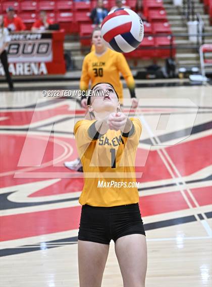 Thumbnail 1 in Salem vs. Hackett (AAA 3A State Playoffs 1st round) photogallery.