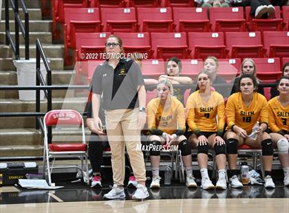 Thumbnail 3 in Salem vs. Hackett (AAA 3A State Playoffs 1st round) photogallery.