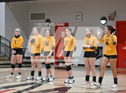 Thumbnail 2 in Salem vs. Hackett (AAA 3A State Playoffs 1st round) photogallery.